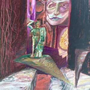 Matador with silent crowd, 2023